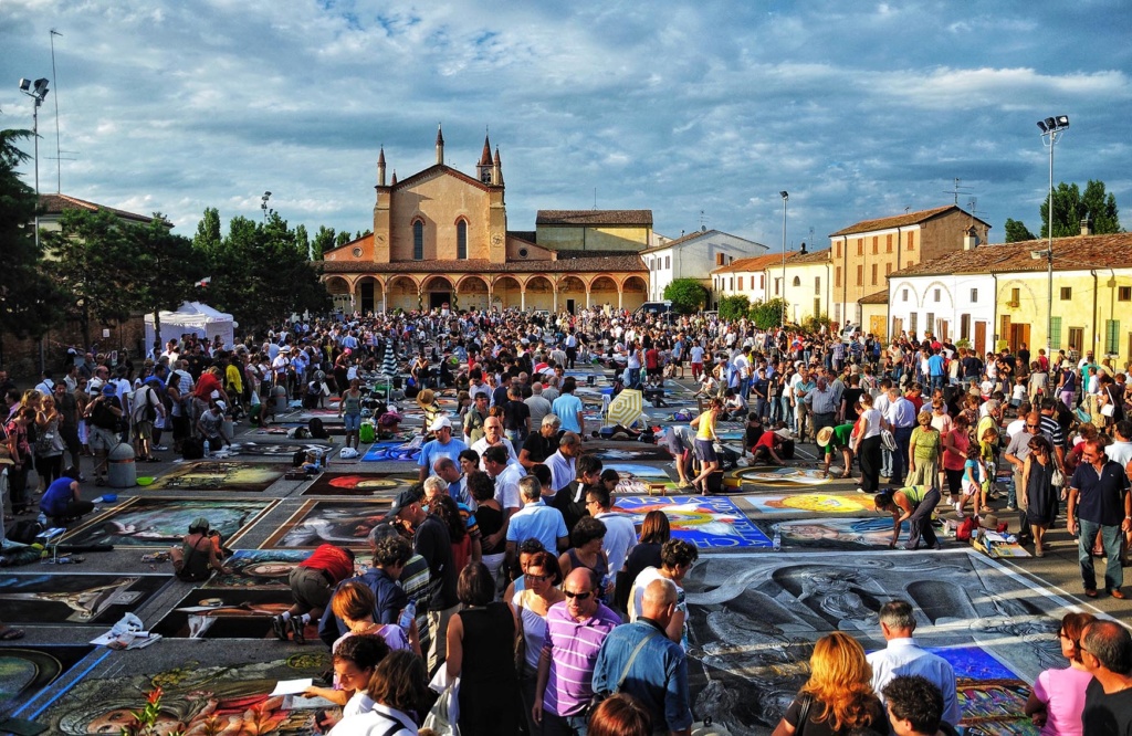 madonnari, Santuario, ferragosto, gessetti